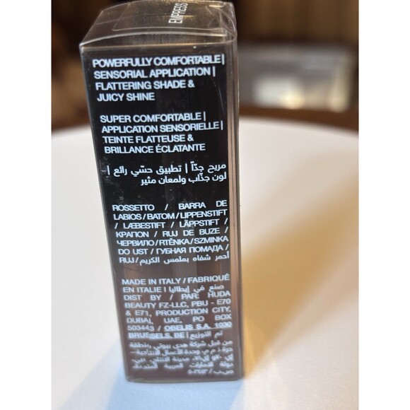 HUDA BEAUTY Bossy Browns Power Bullet Cream Lipstick Goal Digger 0.1oz NIB - Picture 3 of 6